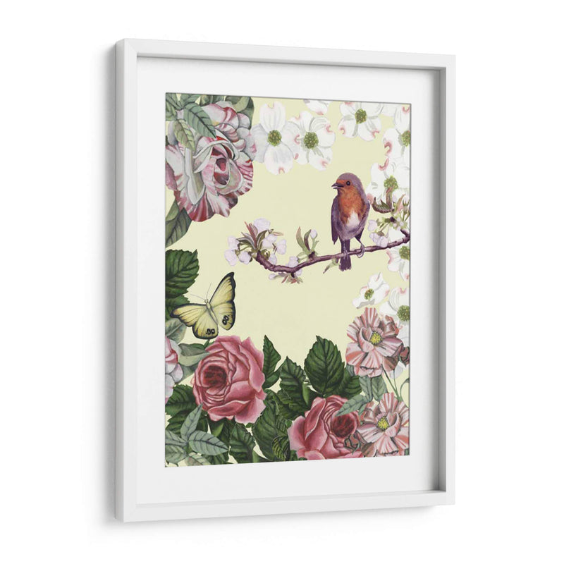 Pájaro Jardín Ii - Naomi McCavitt | Cuadro decorativo de Canvas Lab