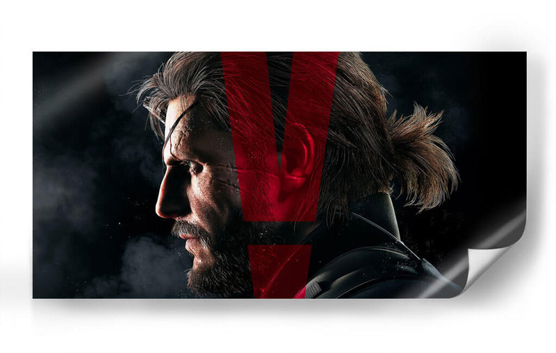 Solid Snake V | Cuadro decorativo de Canvas Lab