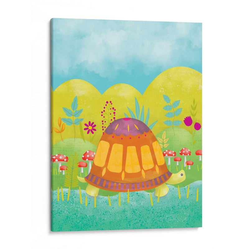 Feliz Tortuga I - Chariklia Zarris | Cuadro decorativo de Canvas Lab