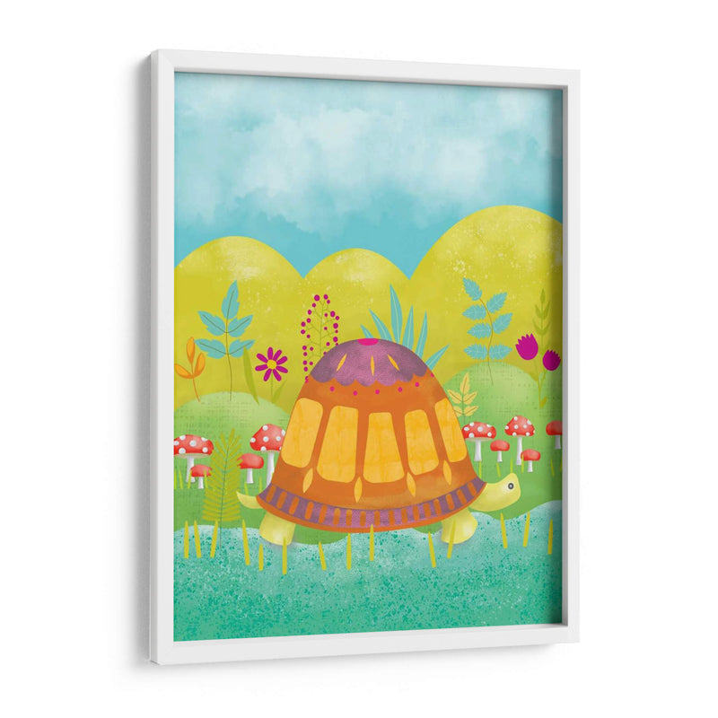 Feliz Tortuga I - Chariklia Zarris | Cuadro decorativo de Canvas Lab