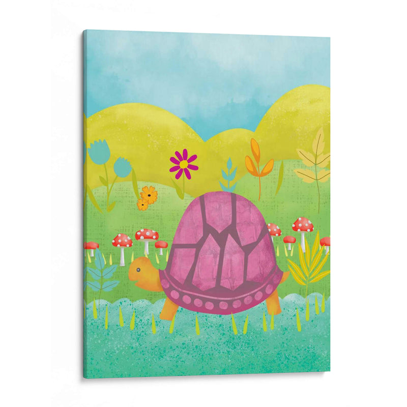 Feliz Tortuga Ii - Chariklia Zarris | Cuadro decorativo de Canvas Lab