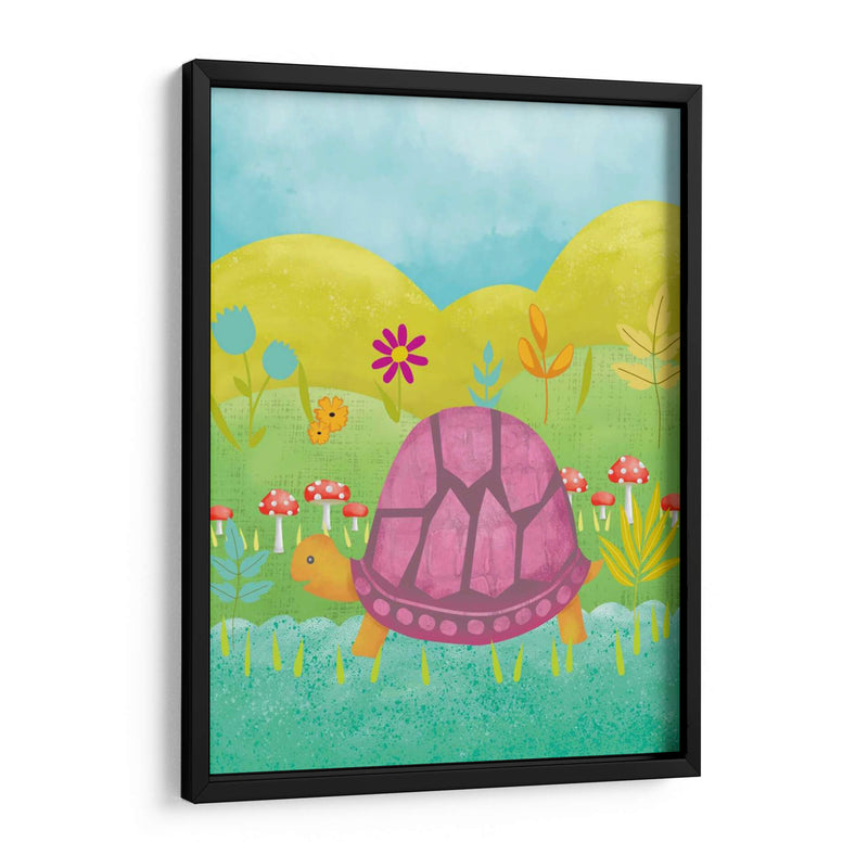 Feliz Tortuga Ii - Chariklia Zarris | Cuadro decorativo de Canvas Lab