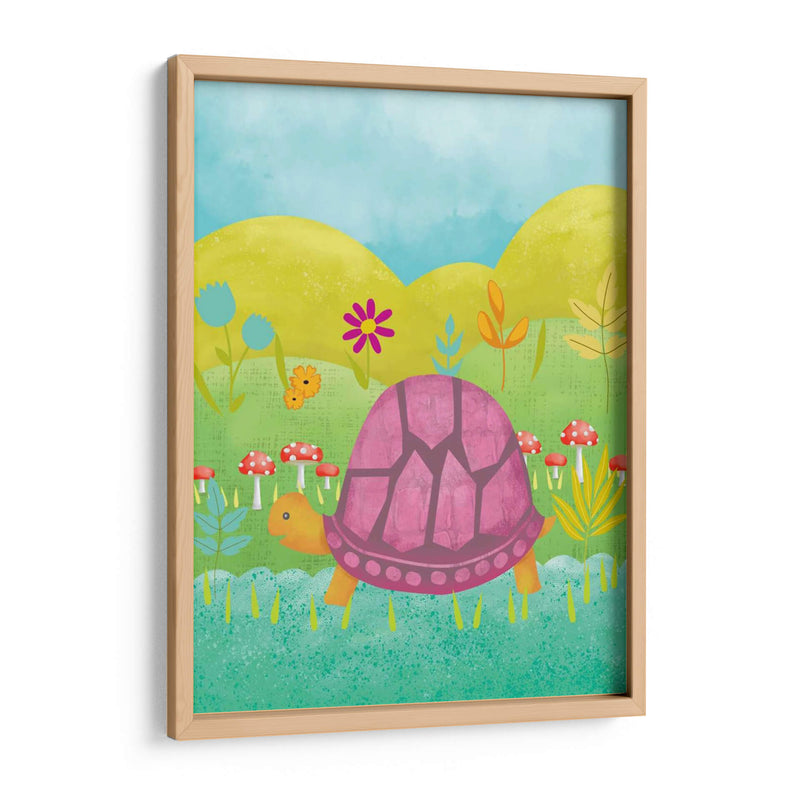 Feliz Tortuga Ii - Chariklia Zarris | Cuadro decorativo de Canvas Lab