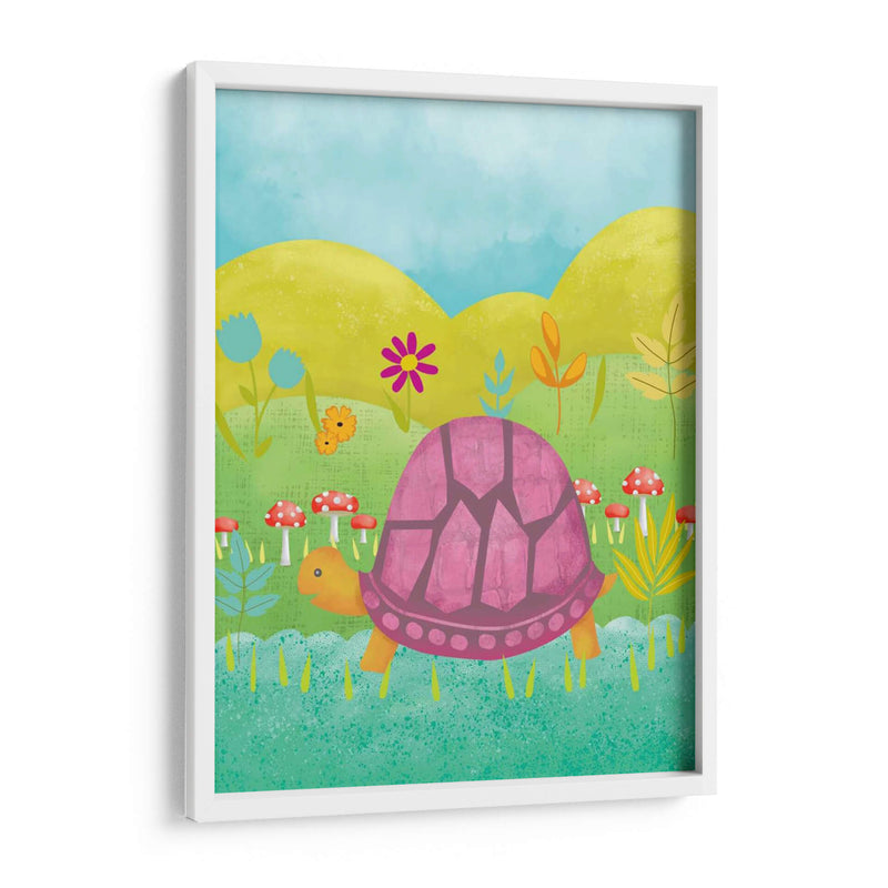 Feliz Tortuga Ii - Chariklia Zarris | Cuadro decorativo de Canvas Lab