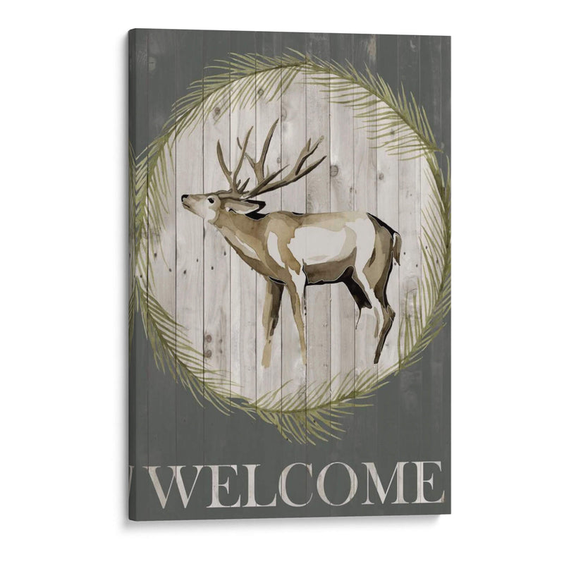Woodland Bienvenido I - Grace Popp | Cuadro decorativo de Canvas Lab