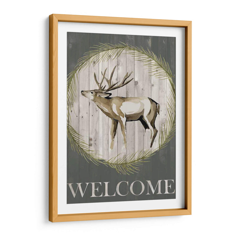 Woodland Bienvenido I - Grace Popp | Cuadro decorativo de Canvas Lab