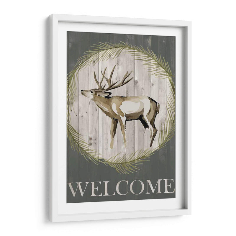 Woodland Bienvenido I - Grace Popp | Cuadro decorativo de Canvas Lab