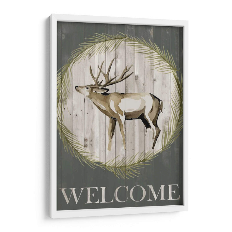Woodland Bienvenido I - Grace Popp | Cuadro decorativo de Canvas Lab