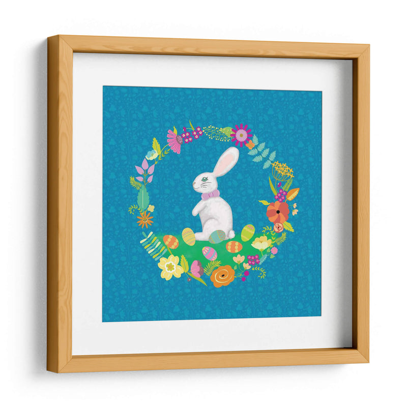 Conejito Guirnalda Ii - Chariklia Zarris | Cuadro decorativo de Canvas Lab