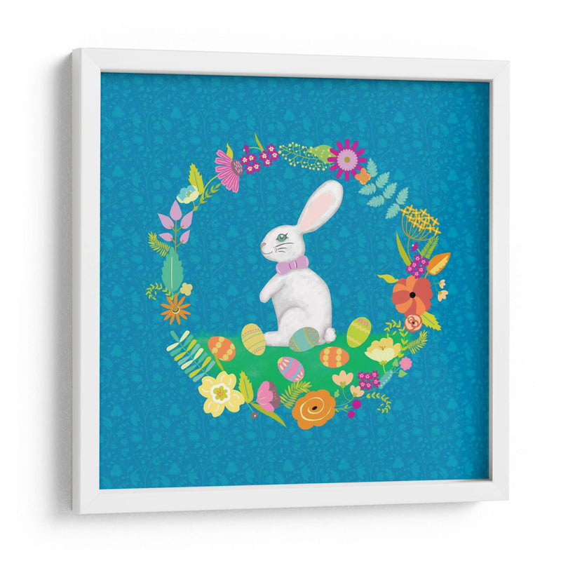 Conejito Guirnalda Ii - Chariklia Zarris | Cuadro decorativo de Canvas Lab