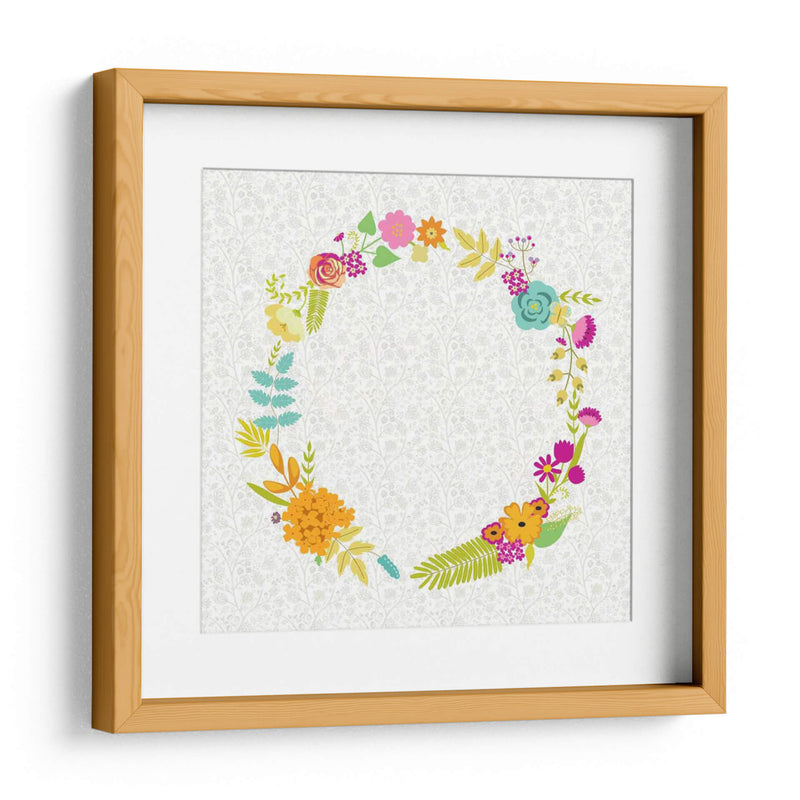 Guirnalda Girly I - Chariklia Zarris | Cuadro decorativo de Canvas Lab