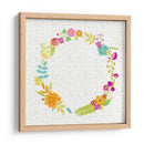 Guirnalda Girly I - Chariklia Zarris | Cuadro decorativo de Canvas Lab