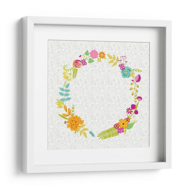 Guirnalda Girly I - Chariklia Zarris | Cuadro decorativo de Canvas Lab