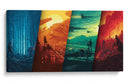 Star Wars colors | Cuadro decorativo de Canvas Lab