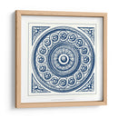 Medallón De Índigo V - Vision Studio | Cuadro decorativo de Canvas Lab