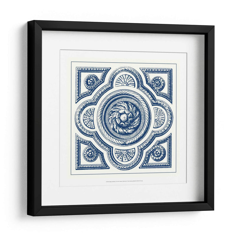 Índigo Medallón Vi - Vision Studio | Cuadro decorativo de Canvas Lab