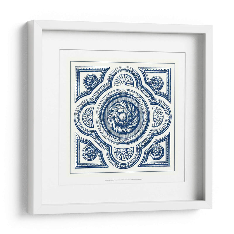 Índigo Medallón Vi - Vision Studio | Cuadro decorativo de Canvas Lab