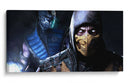 Sub Zero and Scorpion | Cuadro decorativo de Canvas Lab