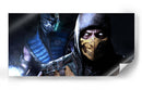 Sub Zero and Scorpion | Cuadro decorativo de Canvas Lab