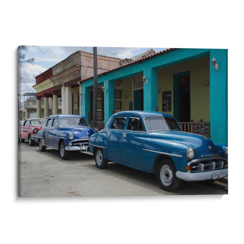 Coches De Cuba Viii - Laura DeNardo | Cuadro decorativo de Canvas Lab