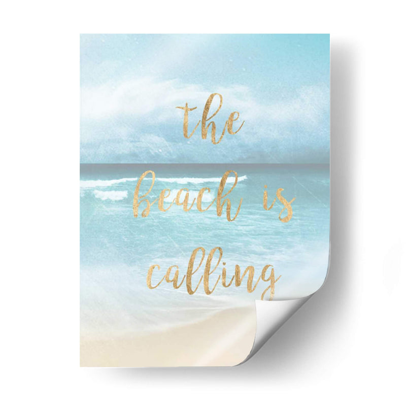 La Playa Esta Llamando - Emily Robinson | Cuadro decorativo de Canvas Lab