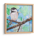 Collage De Chickadee I - Alyson Champ | Cuadro decorativo de Canvas Lab