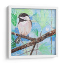 Collage De Chickadee I - Alyson Champ | Cuadro decorativo de Canvas Lab