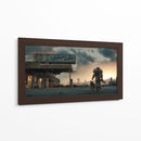 Welcome home Fallout | Cuadro decorativo de Canvas Lab