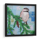 Collage De Chickadee Iii - Alyson Champ | Cuadro decorativo de Canvas Lab