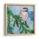 Collage De Chickadee Iii - Alyson Champ | Cuadro decorativo de Canvas Lab
