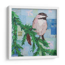 Collage De Chickadee Iii - Alyson Champ | Cuadro decorativo de Canvas Lab