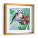 Collage Chickadee Iv - Alyson Champ | Cuadro decorativo de Canvas Lab
