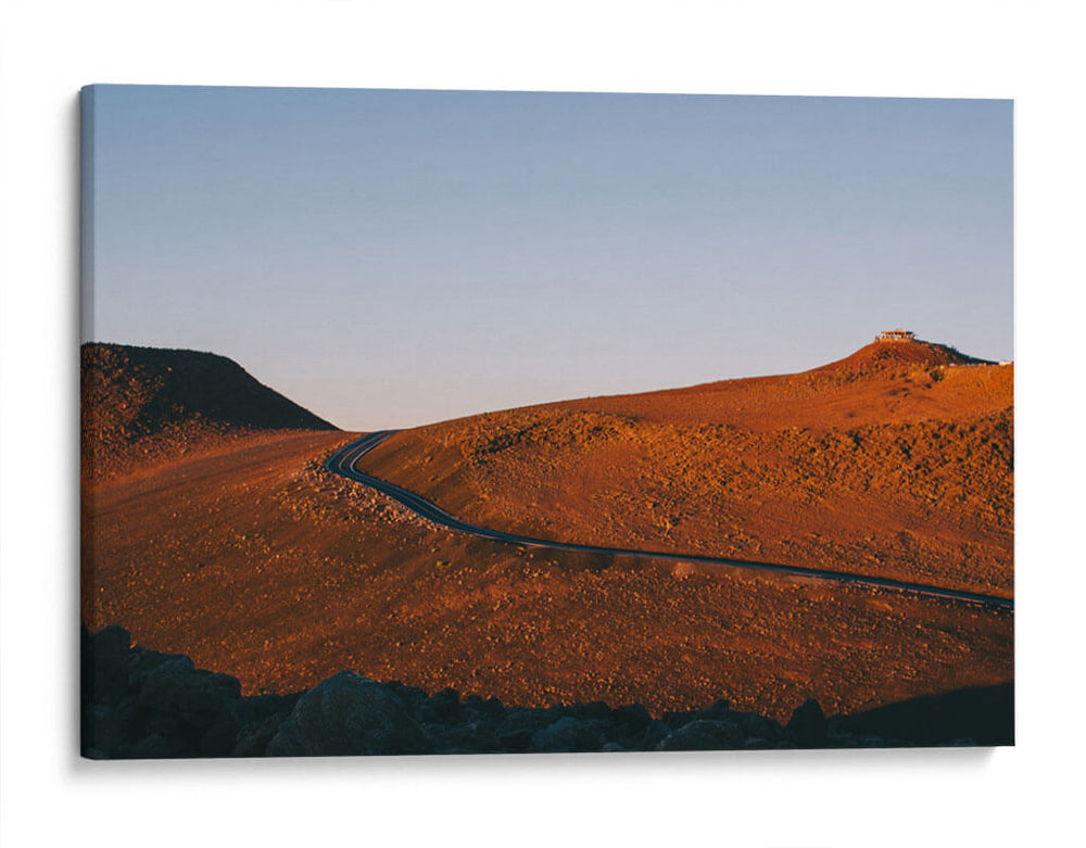 Carretera roja | Cuadro decorativo de Canvas Lab