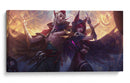 Xayah and Rakan | Cuadro decorativo de Canvas Lab