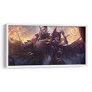 Xayah and Rakan | Cuadro decorativo de Canvas Lab