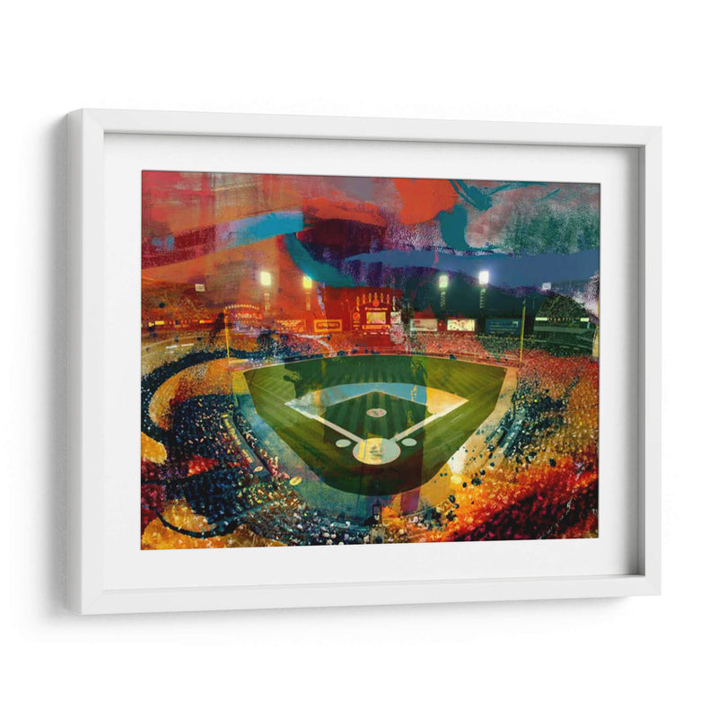 Sox Stadium, Chicago - Sisa Jasper | Cuadro decorativo de Canvas Lab