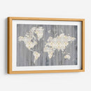 Mapa De Flores I - Jennifer Goldberger | Cuadro decorativo de Canvas Lab