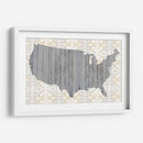 Mapa De Flores Iv - Jennifer Goldberger | Cuadro decorativo de Canvas Lab