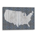 Mapa De Flores Vi - Jennifer Goldberger | Cuadro decorativo de Canvas Lab