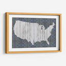 Mapa De Flores Vi - Jennifer Goldberger | Cuadro decorativo de Canvas Lab