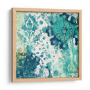Capas Florales Azules I - June Erica Vess | Cuadro decorativo de Canvas Lab