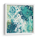 Capas Florales Azules I - June Erica Vess | Cuadro decorativo de Canvas Lab