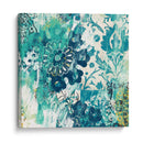 Capas Florales Azules Ii - June Erica Vess | Cuadro decorativo de Canvas Lab