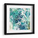Capas Florales Azules Ii - June Erica Vess | Cuadro decorativo de Canvas Lab