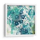 Capas Florales Azules Ii - June Erica Vess | Cuadro decorativo de Canvas Lab