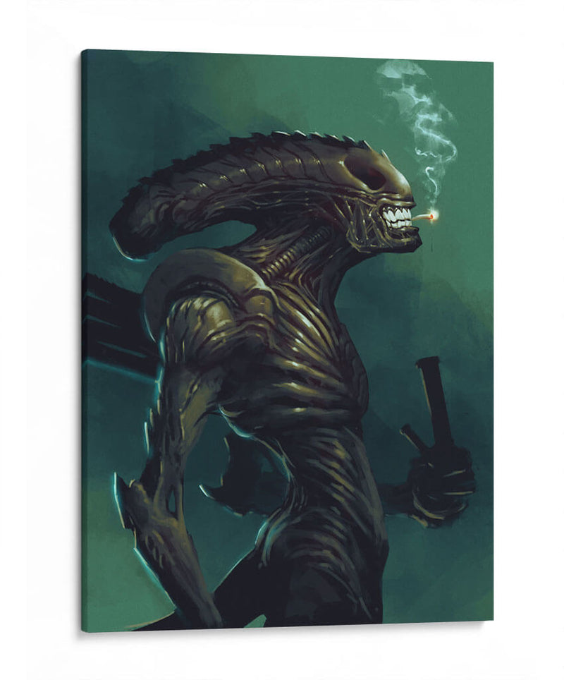 Alien smoke | Cuadro decorativo de Canvas Lab