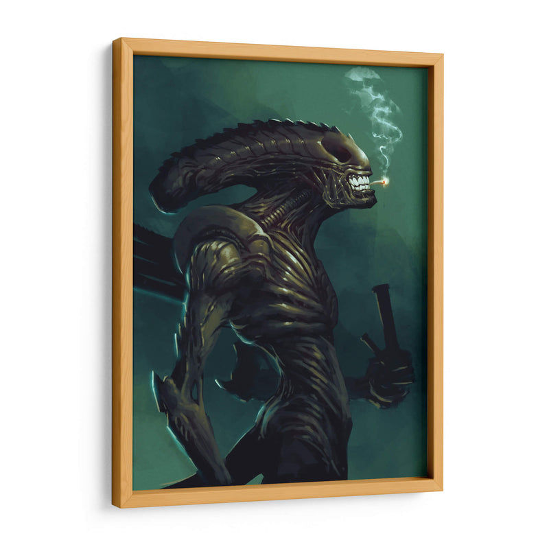 Alien smoke | Cuadro decorativo de Canvas Lab