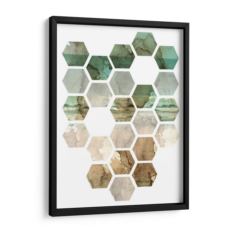 Hexocollage I - Pam Ilosky | Cuadro decorativo de Canvas Lab