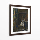 Allegory of the Catholic Faith - Johannes Vermeer | Cuadro decorativo de Canvas Lab