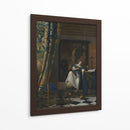 Allegory of the Catholic Faith - Johannes Vermeer | Cuadro decorativo de Canvas Lab